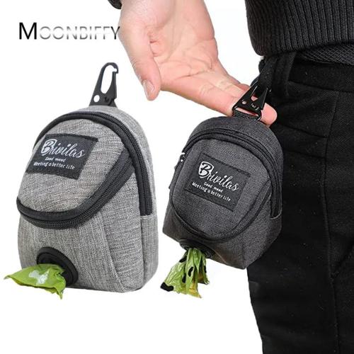Pet Dog Treat Pouch Poop Dispenser Portable Multifunction Dog Training Bag Outdoor Travel Dog Bag Durable Pet Accessories