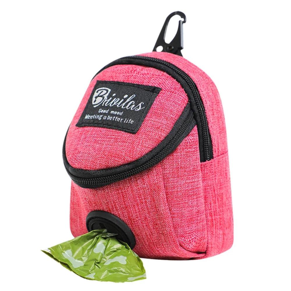 Pet Dog Treat Pouch Poop Dispenser Portable Multifunction Dog Training Bag Outdoor Travel Dog Bag Durable Pet Accessories